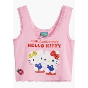 Dumbgood X Sanrio Hello Kitty 50th Anniversary Tank Top